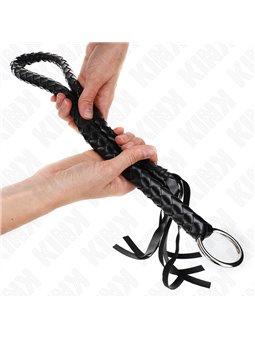 Kink - Snake Whip With Black Hand Ring 65 Cm