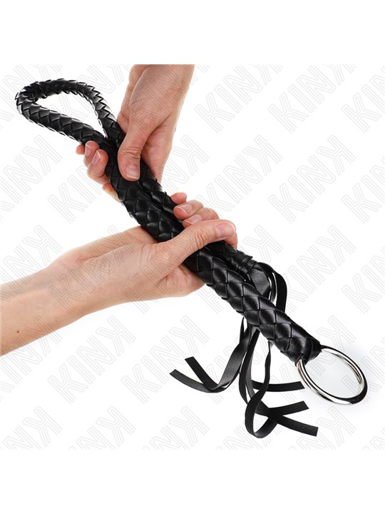 Kink - Snake Whip With Black Hand Ring 65 Cm