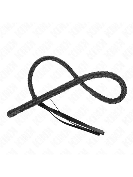 Kink - Long Whip With Beads 110 Cm
