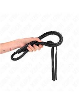 Kink - Long Whip With Beads 110 Cm
