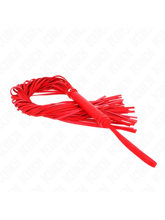 Kink - Frusta in PVC Morbido Rosso 70 Cm