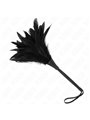 Kink - Rose Shape Silicone Tassel Whip 45 Cm