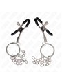 Kink - O Ring Nipple Clamp And Little Chain Silver 6 Cm