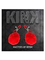 Kink - Faux Fur Ball Nipple Clamp Red 6 Cm