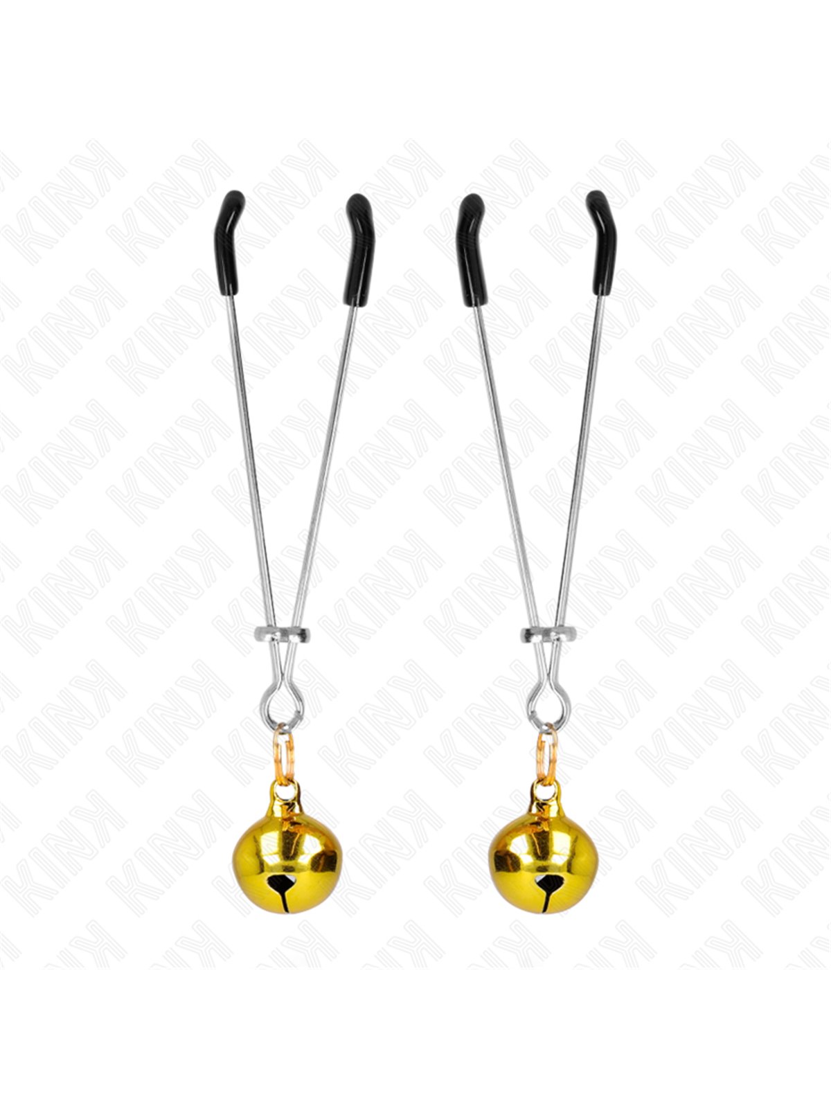 Kink - Thin Bell Nipple Clamps Gold 7 Cm