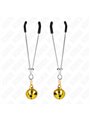 Kink - Thin Bell Nipple Clamps Gold 7 Cm