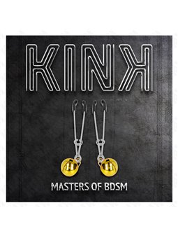 Kink - Thin Bell Nipple Clamps Gold 7 Cm