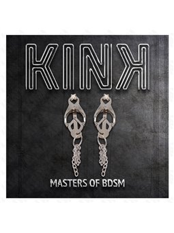Kink - Pinze per Capezzoli Stile Giapponese con Catenine Argentate