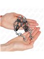 Kink - Japanese Clover Nipple Clamps With Hooks Silver