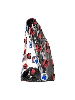 All Black - Pene Realistico in Silicone con Testicoli e Ventosa 22 CM