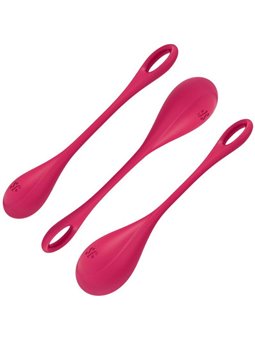 Satisfyer Yoni Power 1 Training Set - Red