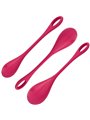 Satisfyer Yoni Power 1 Training Set - Red