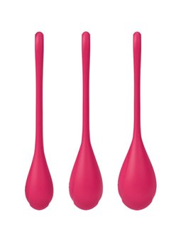 Satisfyer Yoni Power 1 Training Set - Red