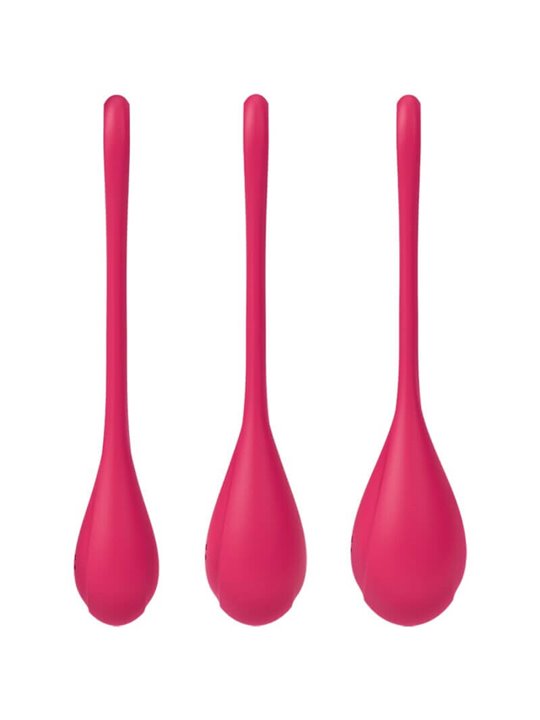 Satisfyer Yoni Power 1 Training Set - Red