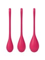 Satisfyer Yoni Power 1 Training Set - Red