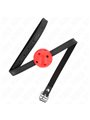 Kink - Simplicity Red Breathable 4.5 Cm Ball Gag 62 X 1.5 Cm