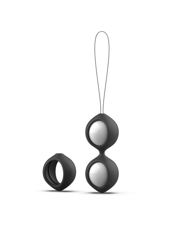 B Swish Bfit Classic Flex 28 - Palline di Kegel in Silicone Nero 28 GR