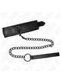 Kink - Collare con Guinzaglio 78 Cm in Neoprene 37,5 x 49,5 Cm Mod. 2