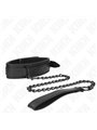 Kink - Collare con Guinzaglio 78 Cm in Neoprene 37,5 x 49,5 Cm Mod. 2
