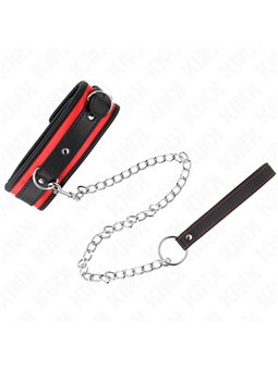 Kink - Collare con Guinzaglio 65 Cm Regolabile 36,5-50 Cm Mod. 2