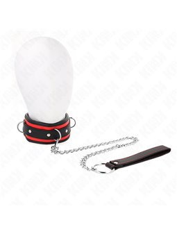 Kink - Collare con Guinzaglio 65 Cm Regolabile 36,5-50 Cm Mod. 2