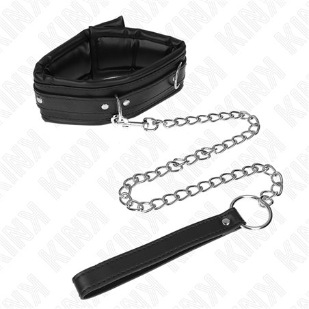 Kink - Collare con Guinzaglio 65 Cm Regolabile 36,5-50 Cm Mod. 4