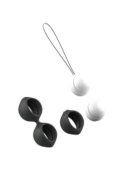 B Swish Bfit Classic Flex 28 - Palline di Kegel in Silicone Nero 28 GR