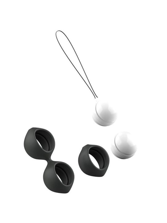 B Swish Bfit Classic Flex 28 - Palline di Kegel in Silicone Nero 28 GR