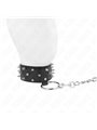 Kink - Collare con Guinzaglio 65 Cm con Borchie 36-43 Cm x 5 Cm Mod. 5