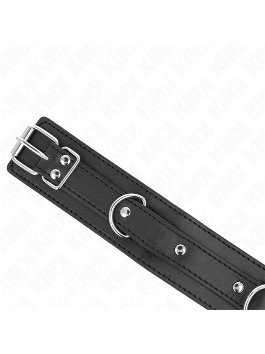 Kink - Necklace With Leash 65 Cm 3 Ring Model 1 Adjustable 38-49 Cm X 5 Cm