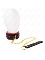 Kink - Collar With Plain Fabric Leash Adjustable 33-48 Cm X 5.7 Cm