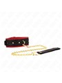 Kink - Collar With Plain Fabric Leash Adjustable 33-48 Cm X 5.7 Cm