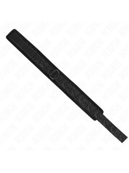 Kink - Collare con Guinzaglio 77 Cm Nero 34-54 Cm x 5 Cm Mod. 5