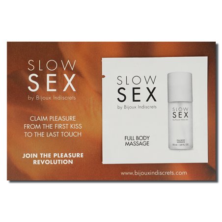 Bijoux Indiscrets Slow Sex - Gel da Massaggio per il Corpo 2 ML