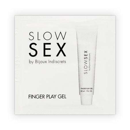 Bijoux - Slow Sex Massage Gel With Finger Play Single Dose
