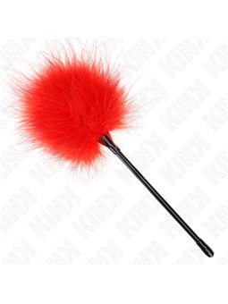 Kink - Red Tickle Feathers Used For The Bondage Kit 27 Cm