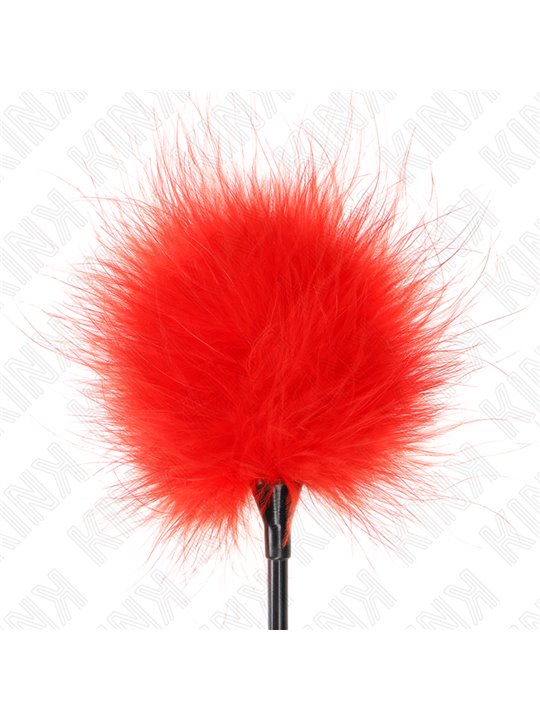 Kink - Red Tickle Feathers Used For The Bondage Kit 27 Cm