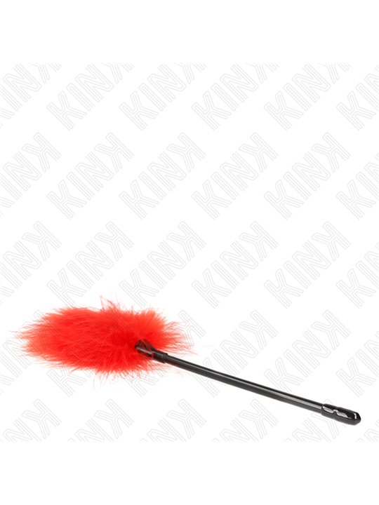 Kink - Red Tickle Feathers Used For The Bondage Kit 27 Cm