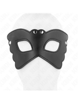 Kink - Butterfly Shaped Leatherette Mask 20 X 9 Cm