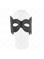 Kink - Maschera in Pelle Vegana Stile Gatto 18,5x12,5 Cm Modello 3