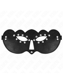 Kink - Maschera in Pelle Vegana Avvolgente 27,5x12 Cm Modello 1