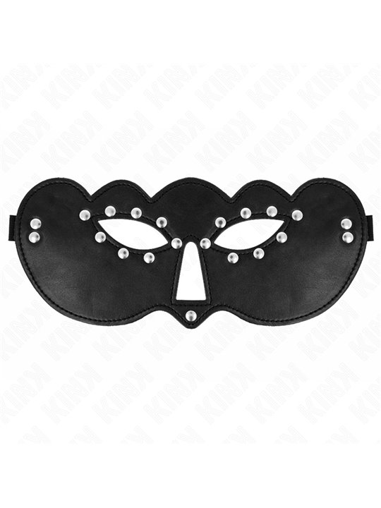 Kink - Maschera in Pelle Vegana Avvolgente 27,5x12 Cm Modello 1