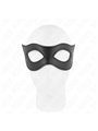 Kink - Maschera in Pelle Vegana Nera 23x7,5 Cm Modello 2