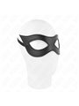Kink - Maschera in Pelle Vegana Nera 23x7,5 Cm Modello 2