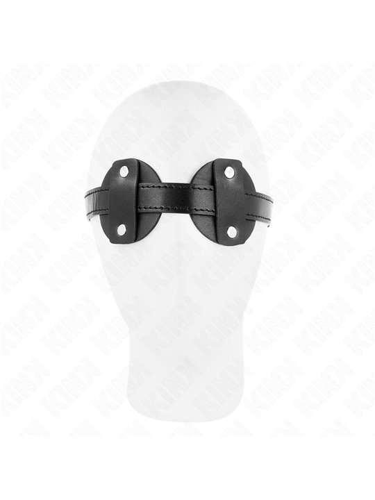 Kink - Round Blindfold Cover 5.9 Cm Adjustable 40.5-67 Cm