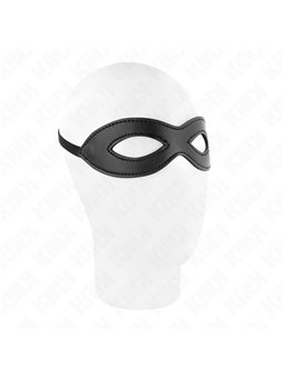 Kink - Maschera in Pelle Vegana con Mini Rivetti 20,5x5,5 Cm Modello 2