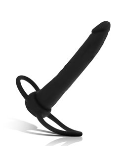 Mythology - Cobi Onyx Anal Dildo With Cock And Testicle Ring 13 Silicone Cm