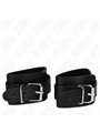 Kink - Lockable Dungeon Wrist Restraints Black Adjustable 21-28 Cm X 5.5 Cm