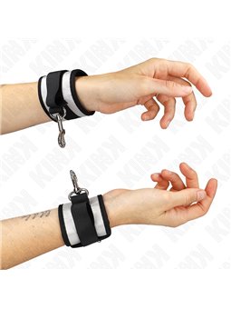 Kink - Neoprene Wrist Cuffs Grey 23 X 5 Cm