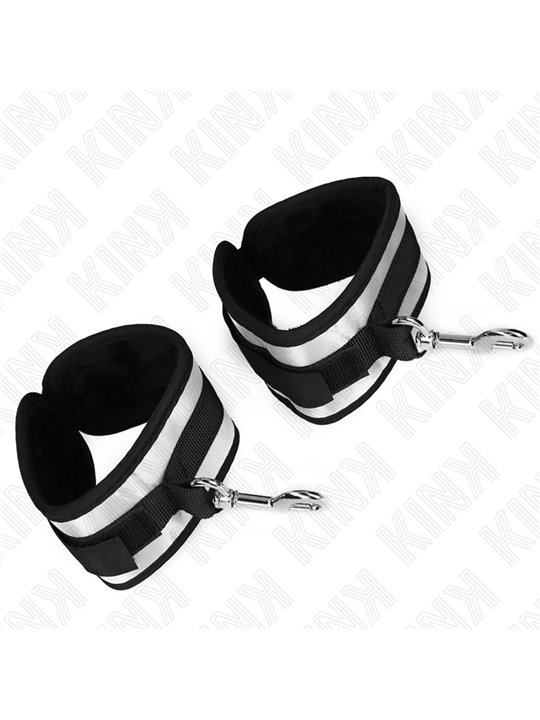 Kink - Neoprene Wrist Cuffs Grey 23 X 5 Cm
